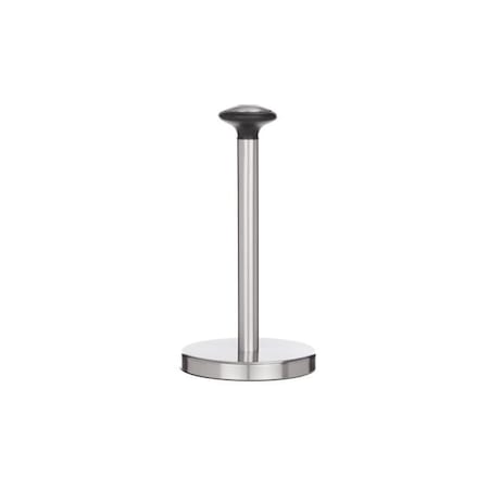 Jiallo Jiallo WE-PH115 12 in. Stainless Steel Paper Towel Holder with Knob; Black WE-PH115